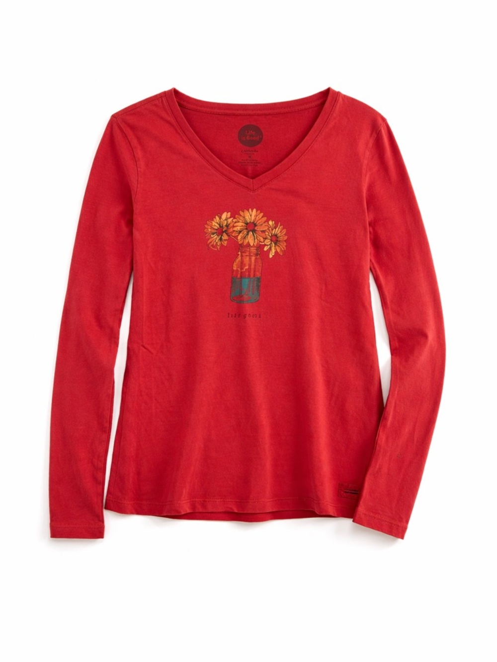 Good Life Pink Floral Long Sleeve Tee – Cute & Comfy